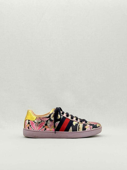 Pre - loved GUCCI Ace Multicolor Size EU 38.5 Sneakers at Reems Closet