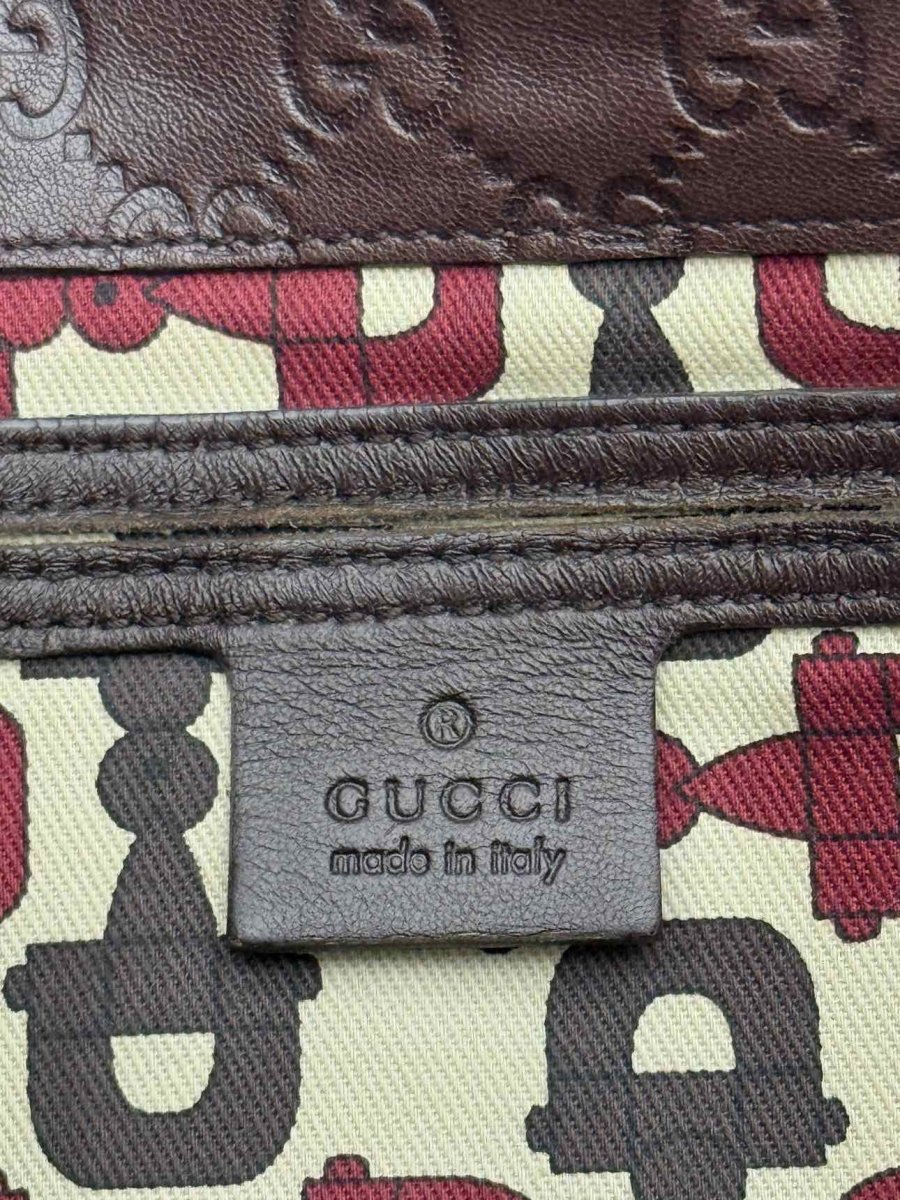 Pre-loved GUCCI Bardot Joy Brown Guccissima Hobo bag at Reems Closet