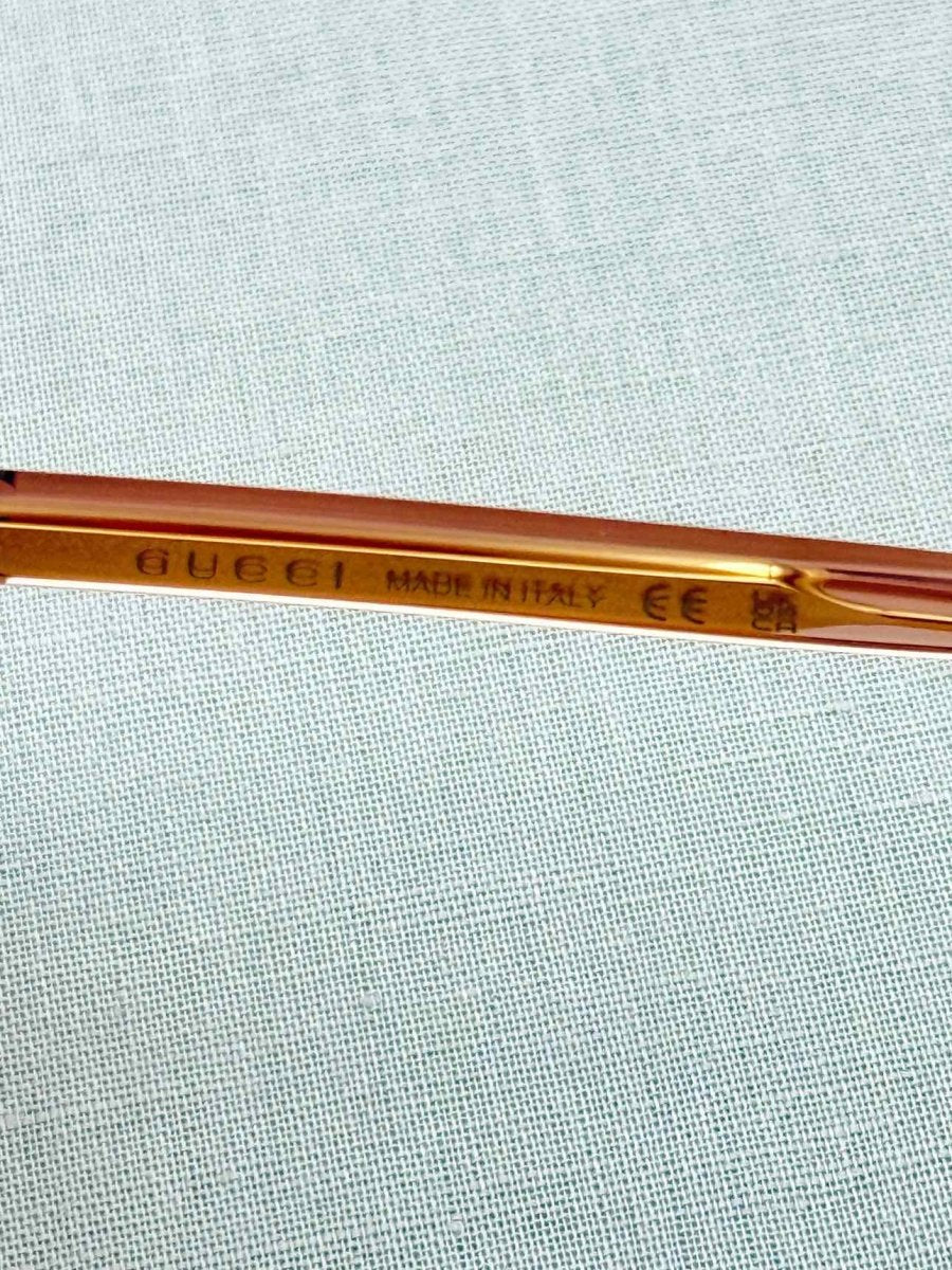 Pre - loved GUCCI Beige Sunglasses at Reems Closet