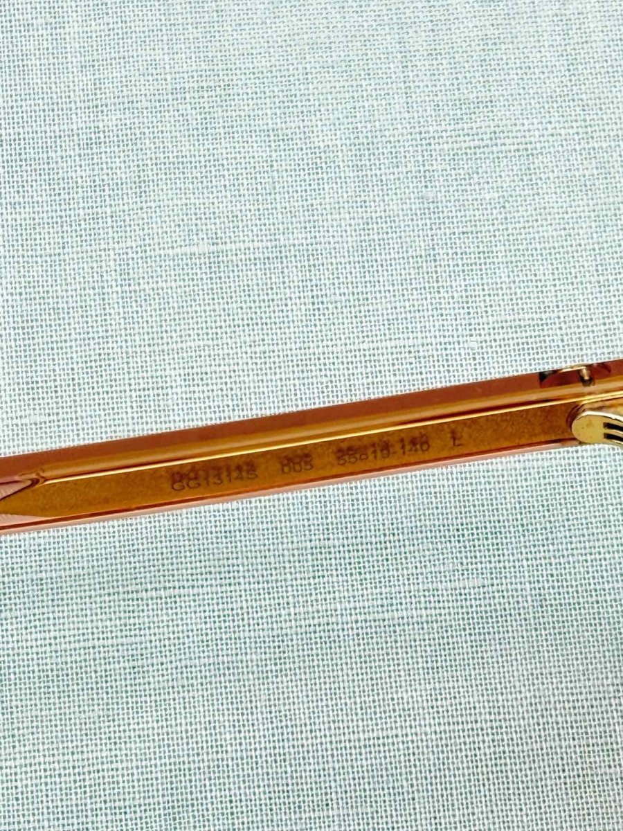 Pre - loved GUCCI Beige Sunglasses at Reems Closet