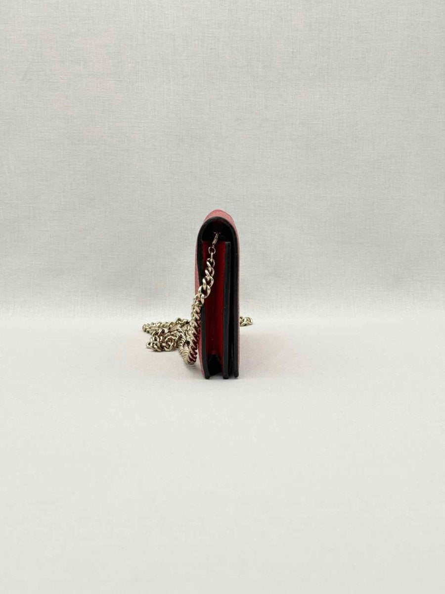 Pre-loved GUCCI Betty Wallet On Chain Red Crossbody at Reems Closet