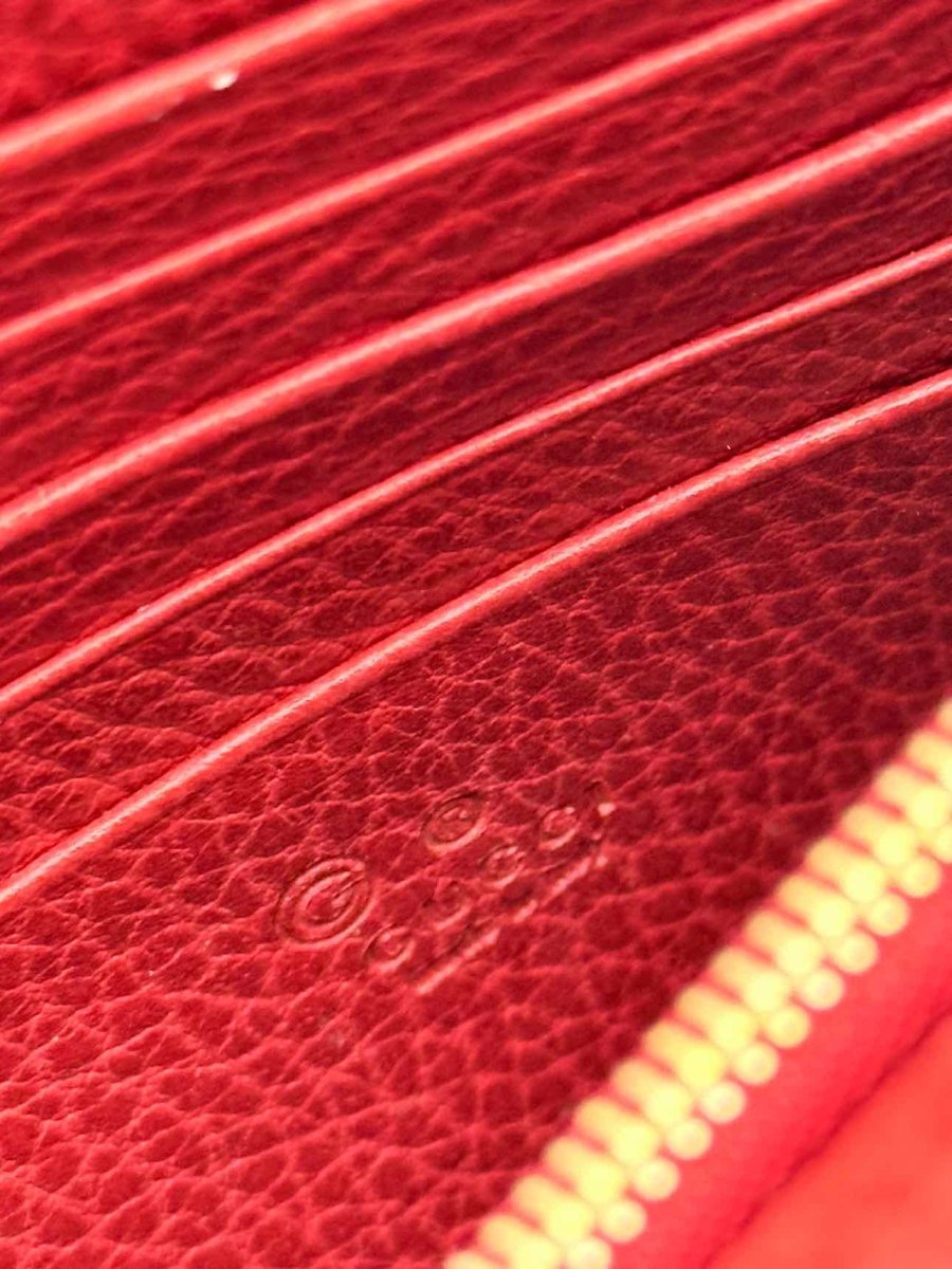 Pre-loved GUCCI Betty Wallet On Chain Red Crossbody at Reems Closet