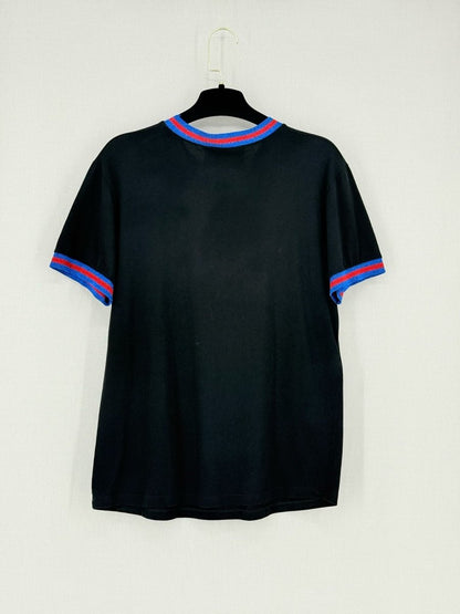 Pre - loved GUCCI Black Multicolor Size Small T-shirt at Reems Closet