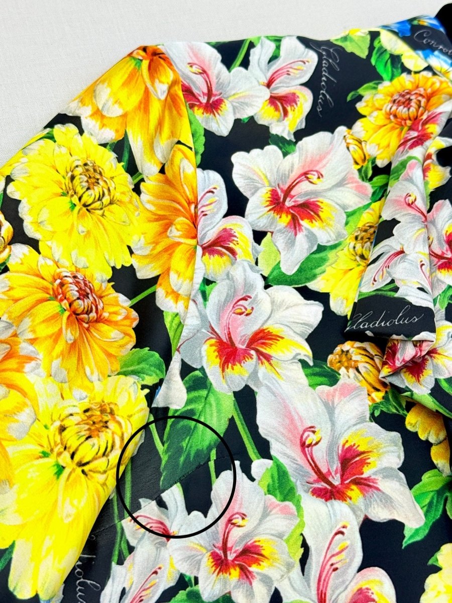 Pre - loved GUCCI Black Multicolor Size US 6 Knee Length Dress at Reems Closet