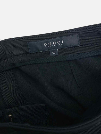 Pre - loved GUCCI Black Pants at Reems Closet