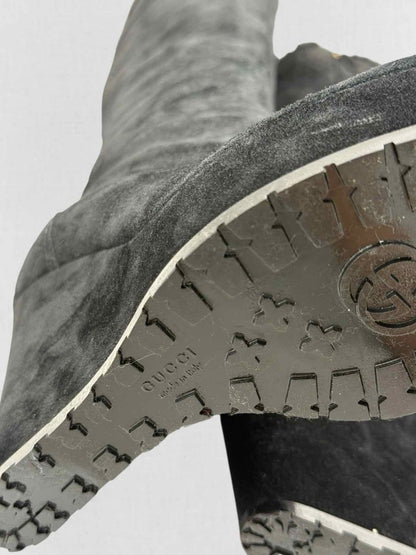 Pre - loved GUCCI Black Size EU 38.5 Knee High Boots at Reems Closet