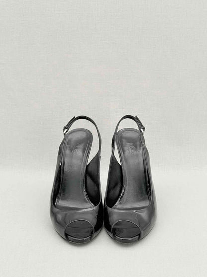 Pre - loved GUCCI Black Size EU 38.5 Slingbacks at Reems Closet