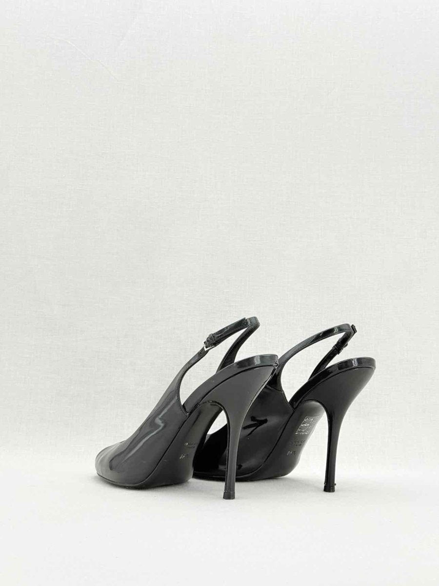 Pre - loved GUCCI Black Size EU 38.5 Slingbacks at Reems Closet