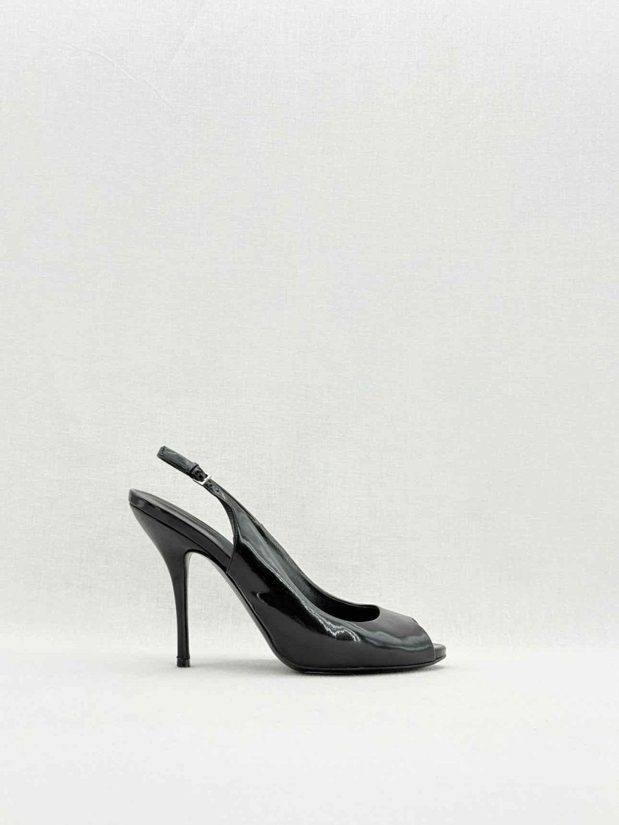 Pre - loved GUCCI Black Size EU 38.5 Slingbacks at Reems Closet