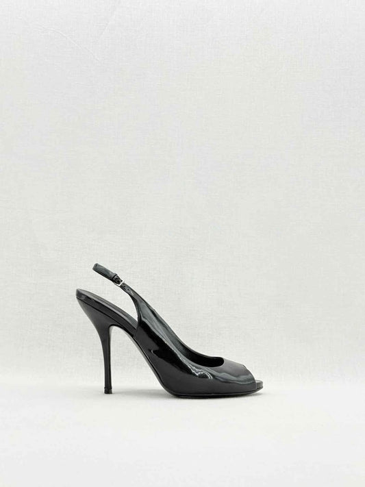 Pre - loved GUCCI Black Size EU 38.5 Slingbacks at Reems Closet