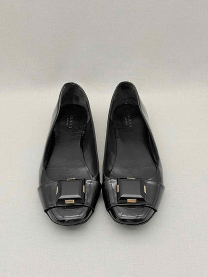 Pre-loved GUCCI Black Size EU 40.5 Ballet Flats at Reems Closet