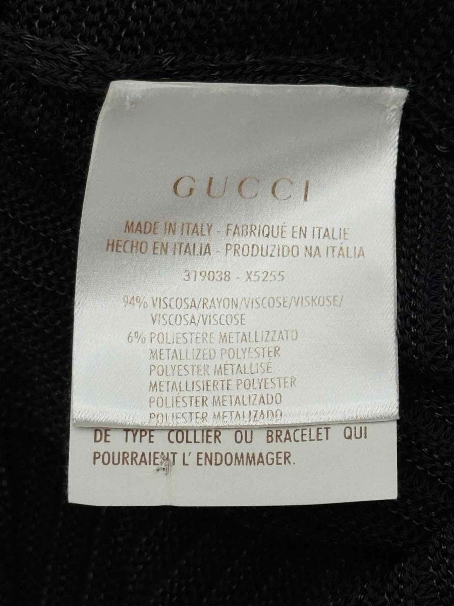 Pre-loved GUCCI Black Size Medium Coverup at Reems Closet