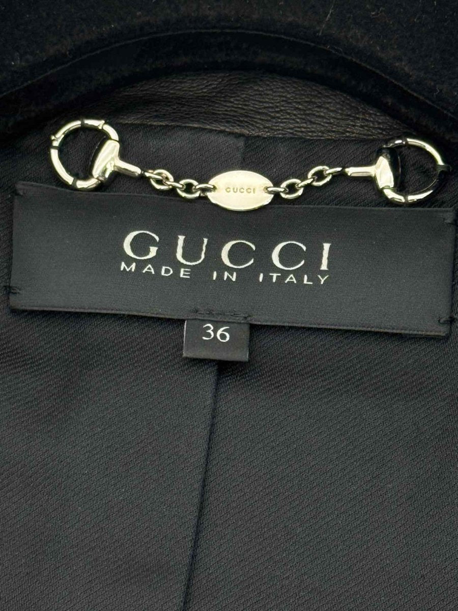 Pre - loved GUCCI Black Size US 0 Jacket at Reems Closet