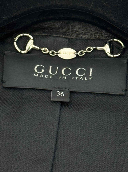 Pre - loved GUCCI Black Size US 0 Jacket at Reems Closet