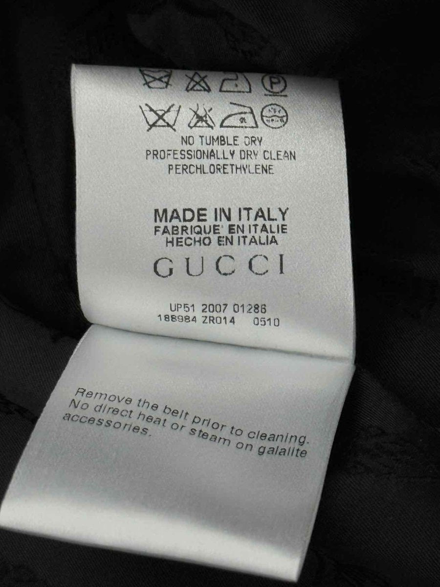 Pre - loved GUCCI Black Size US 8 Jacket at Reems Closet