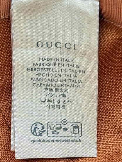 Pre - loved GUCCI Blue Leather Trim Hat at Reems Closet