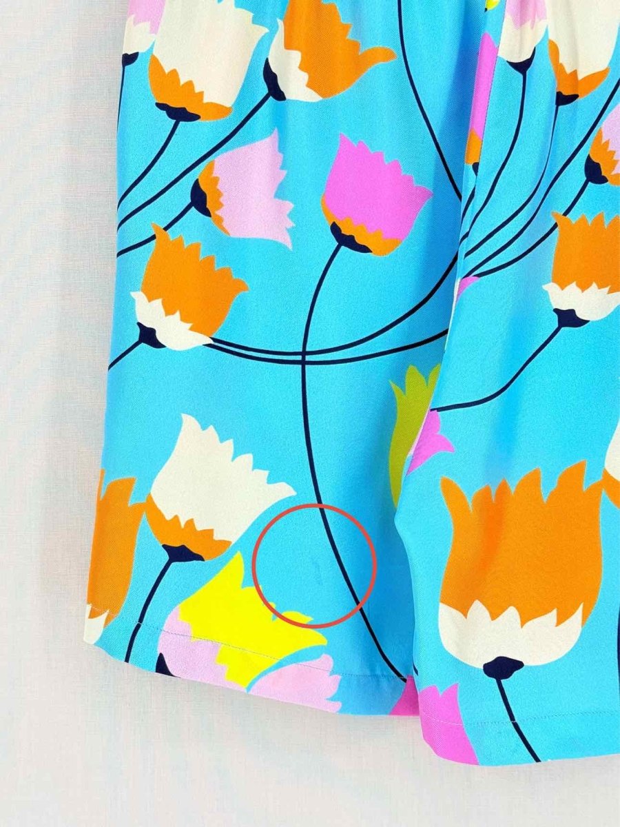 Pre - loved GUCCI Blue Multicolor Tulip Print Size US 2 Outfit Set at Reems Closet