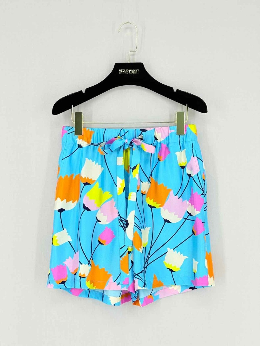 Pre - loved GUCCI Blue Multicolor Tulip Print Size US 2 Outfit Set at Reems Closet