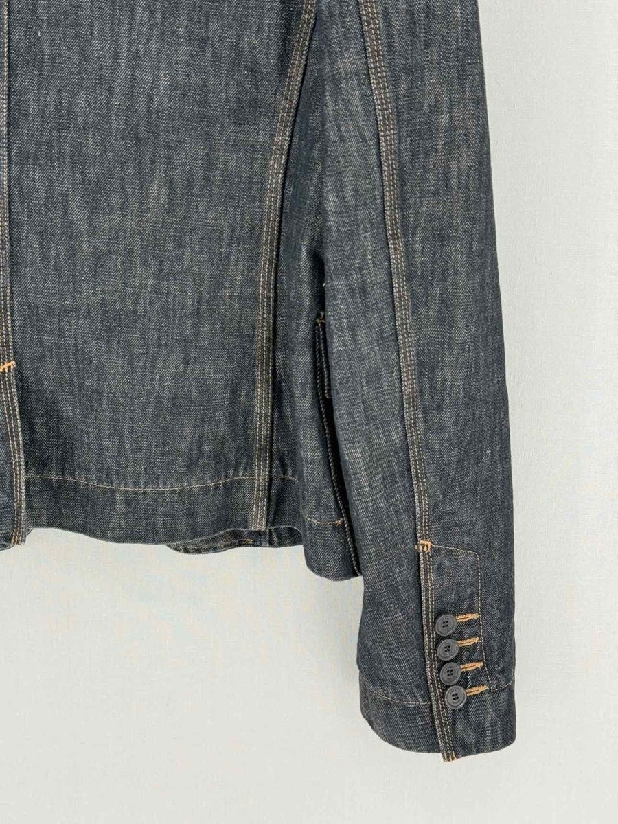 Pre - loved GUCCI Blue Size US 10 Jacket at Reems Closet