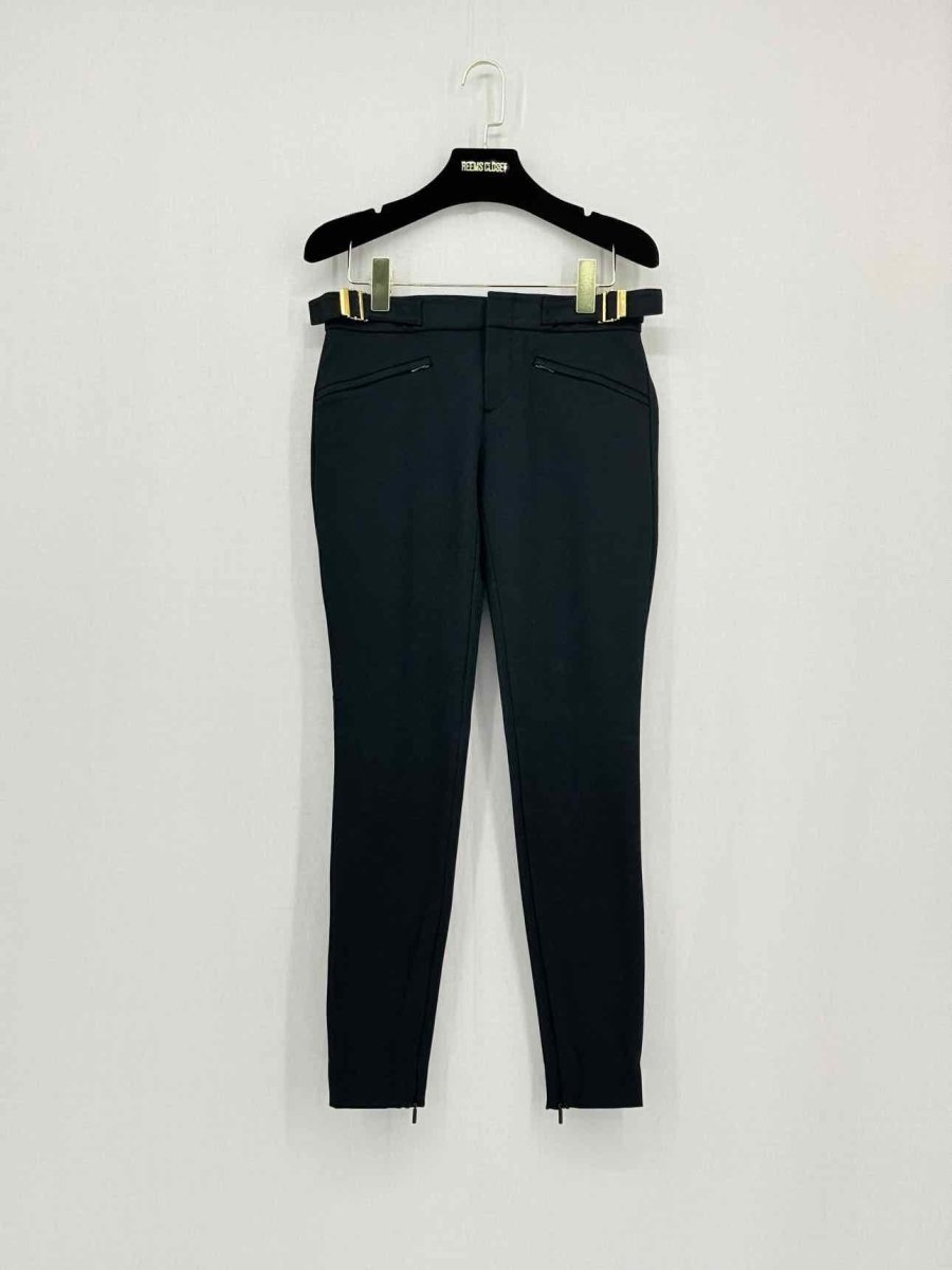 Pre - loved GUCCI Buckle Black Size US 0 Pants at Reems Closet