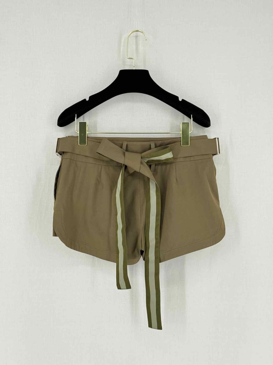 Pre - loved GUCCI Cargo Khaki Size US 2 Shorts at Reems Closet