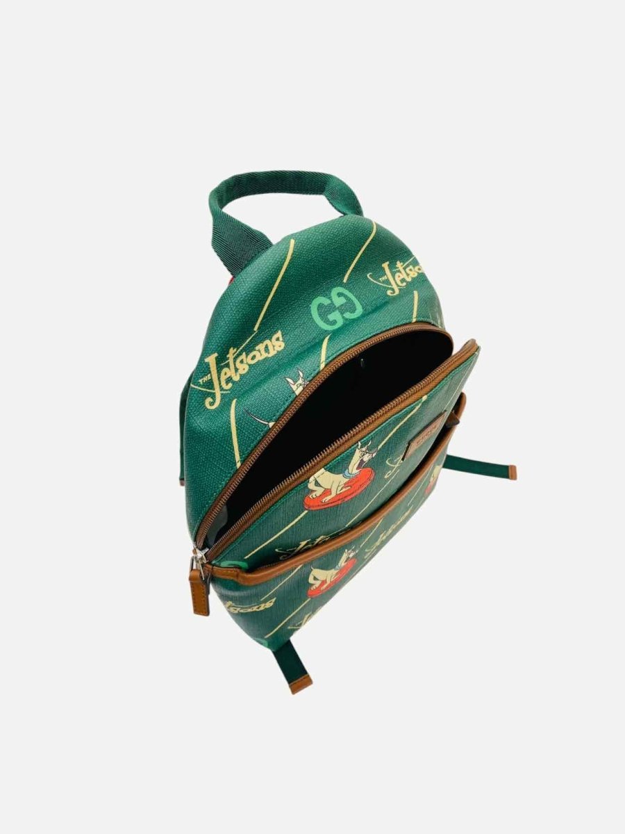 Pre - loved GUCCI Children's Green Multicolor Backpack at Reems Closet