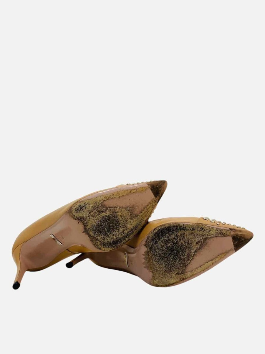 Pre - loved GUCCI Coline Beige Size EU 39 Pumps at Reems Closet