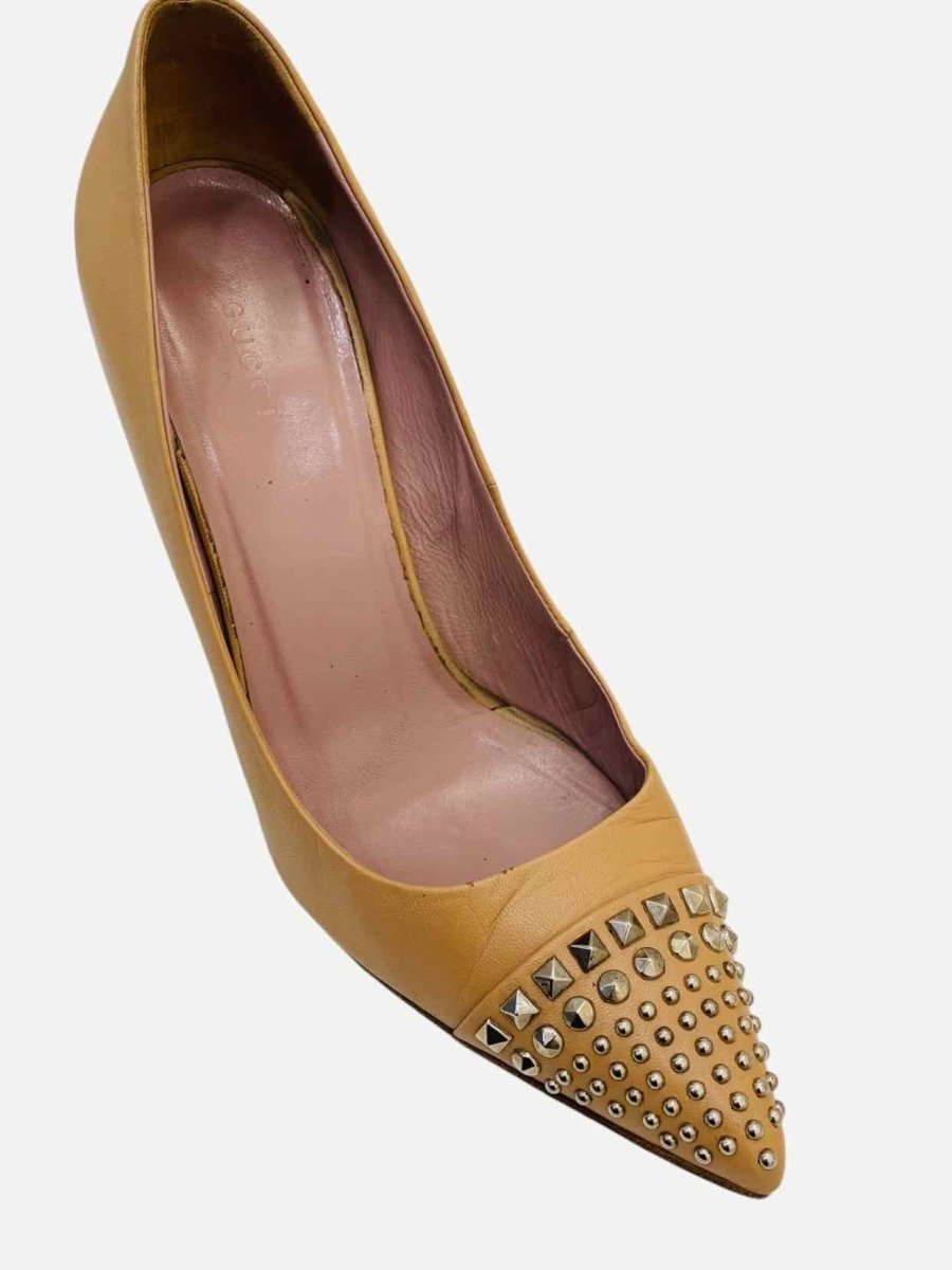 Pre - loved GUCCI Coline Beige Size EU 39 Pumps at Reems Closet