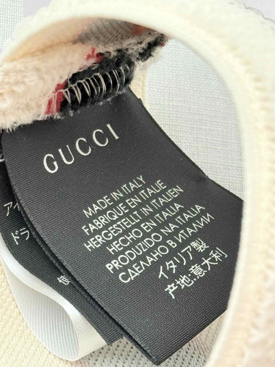 Pre-loved GUCCI Cream & Black Headband & Wrist Cuffs at Reems Closet