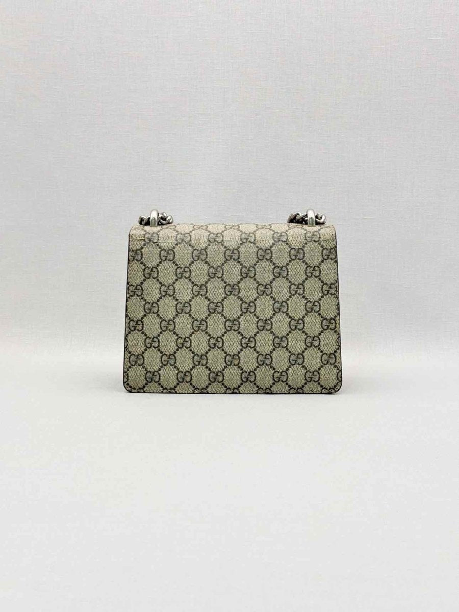 Pre-loved GUCCI Dionysus Beige & Brown Shoulder Bag at Reems Closet