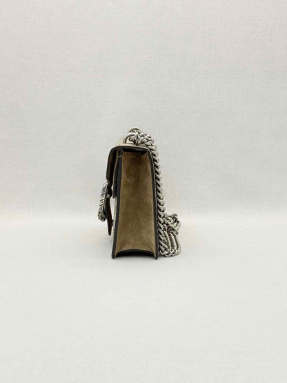 Pre-loved GUCCI Dionysus Beige & Brown Shoulder Bag at Reems Closet