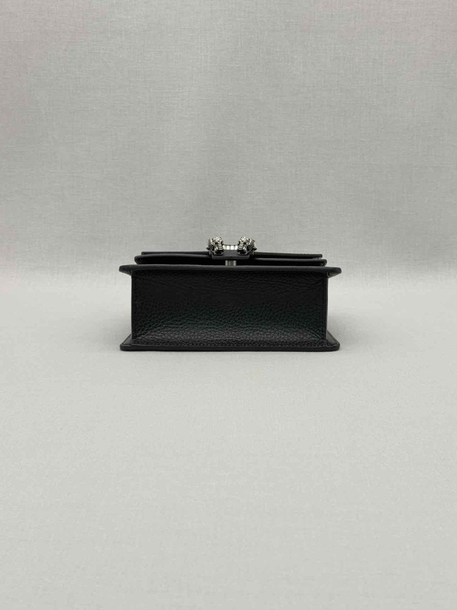 Pre-loved GUCCI Dionysus Black Top Handle at Reems Closet