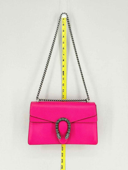 Pre - loved GUCCI Dionysus Fuchsia Shoulder Bag at Reems Closet