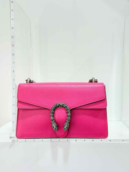 Pre - loved GUCCI Dionysus Fuchsia Shoulder Bag at Reems Closet
