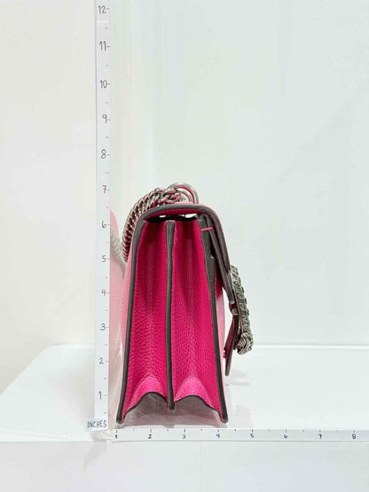 Pre - loved GUCCI Dionysus Fuchsia Shoulder Bag at Reems Closet