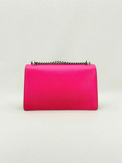 Pre - loved GUCCI Dionysus Fuchsia Shoulder Bag at Reems Closet