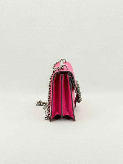 Pre - loved GUCCI Dionysus Fuchsia Shoulder Bag at Reems Closet