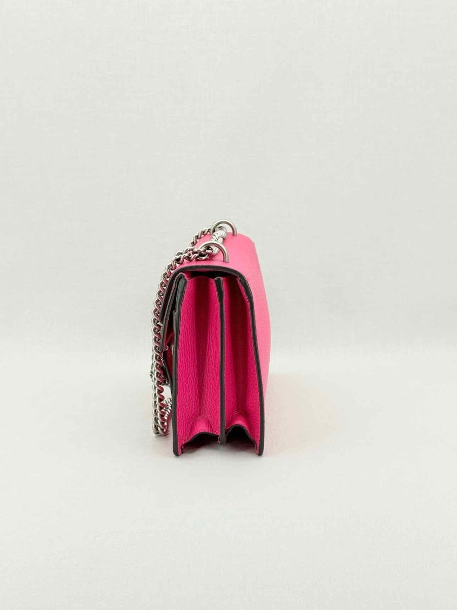 Pre - loved GUCCI Dionysus Fuchsia Shoulder Bag at Reems Closet