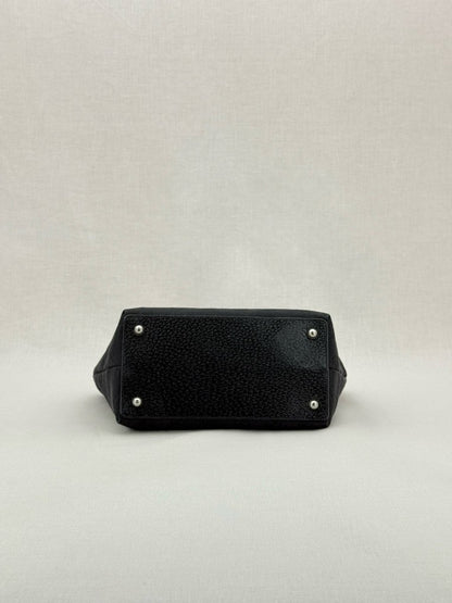 Pre - loved GUCCI Eclipse Black GG Tote Bag at Reems Closet