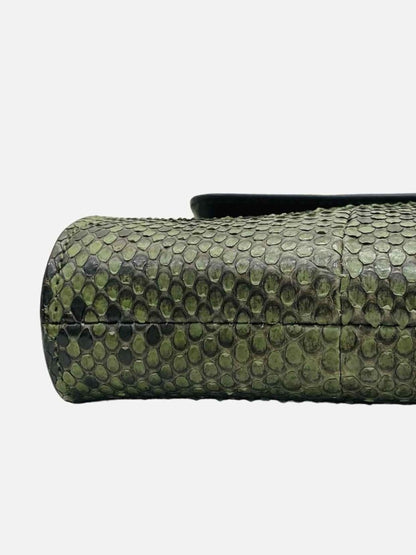 Pre-loved GUCCI Envelope Bronze Multicolor Clutch from Reems Closet