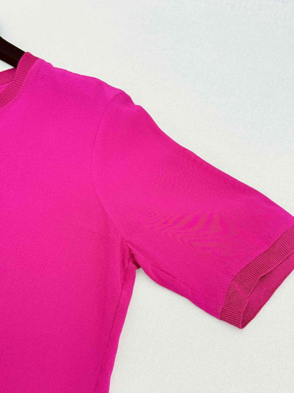 Pre - loved GUCCI Fuchsia Size US 2 T-shirt at Reems Closet