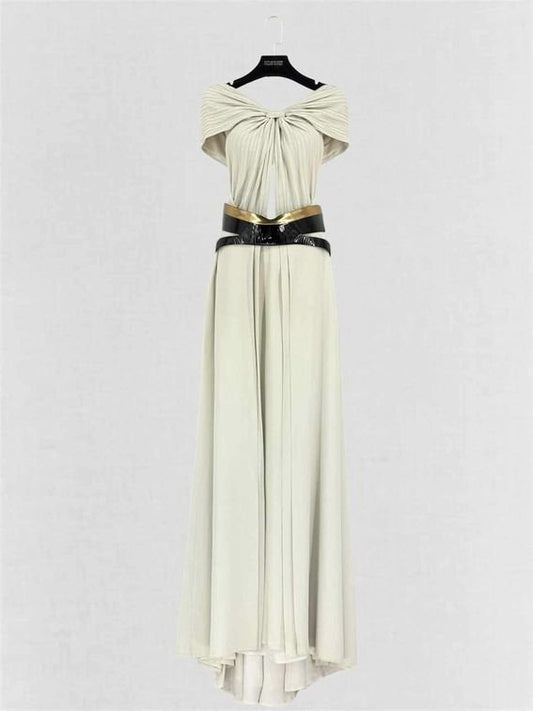 Pre-loved GUCCI F/W 2007 Grey Size US 6 Long Dress at Reems Closet