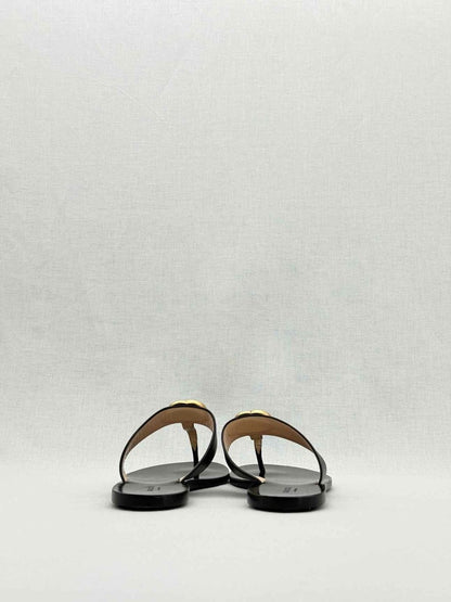 Pre - loved GUCCI GG Black Size EU 37.5 Flats at Reems Closet