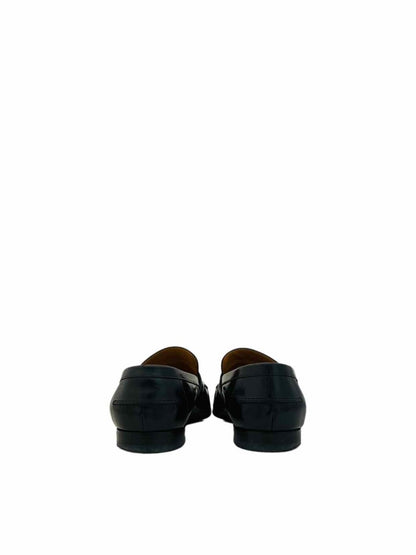Pre-loved GUCCI GG Logo Black Size EU 42.5 Loafers at Reems Closet