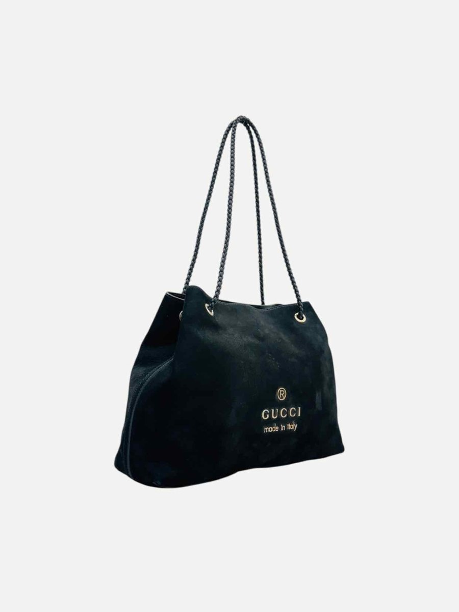 Pre - loved GUCCI Gifford Black Tote Bag at Reems Closet