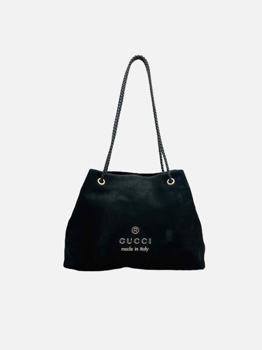 Pre - loved GUCCI Gifford Black Tote Bag at Reems Closet