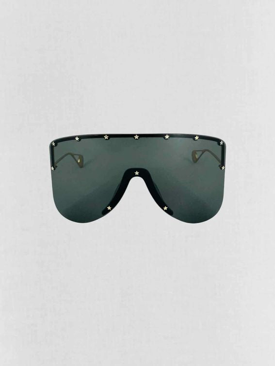 Pre - loved GUCCI Gold Tone Sunglasses at Reems Closet