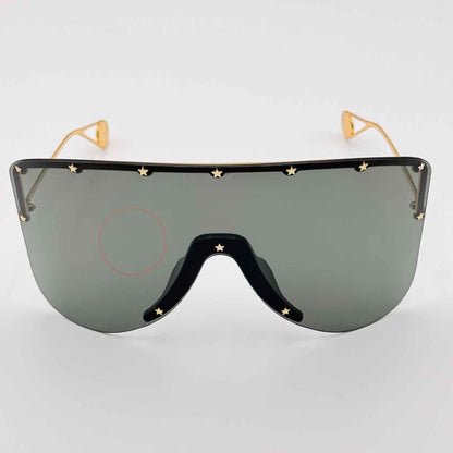 Pre - loved GUCCI Gold Tone Sunglasses at Reems Closet