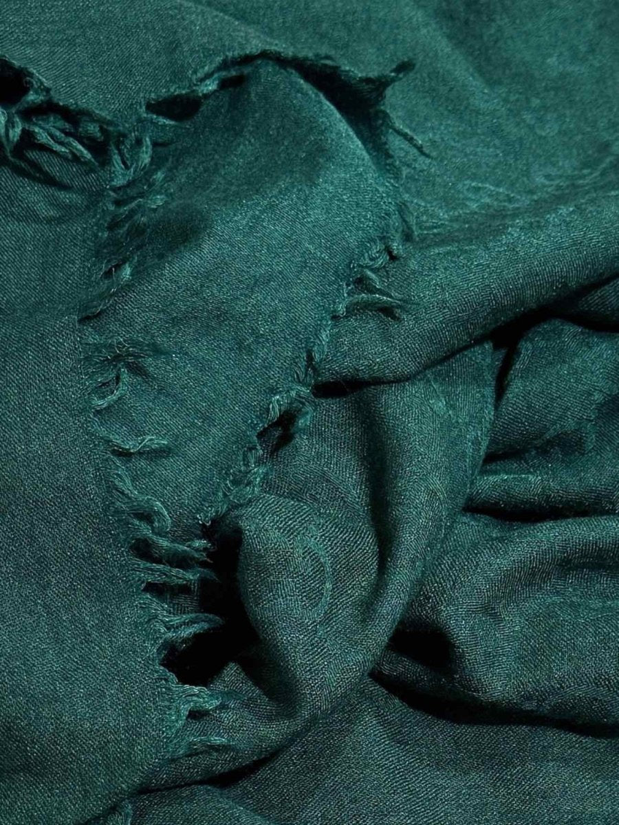 Pre - loved GUCCI Green GG Scarf at Reems Closet