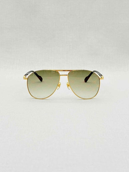 Pre - loved GUCCI Green Sunglasses at Reems Closet